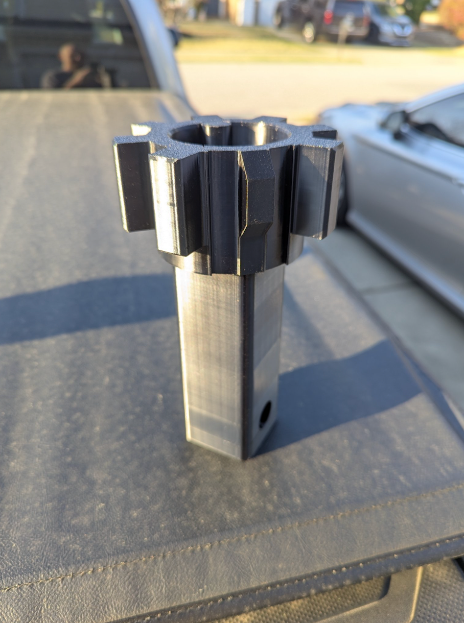 AR-15 BOLT TOWING HITCH COVER 2"
