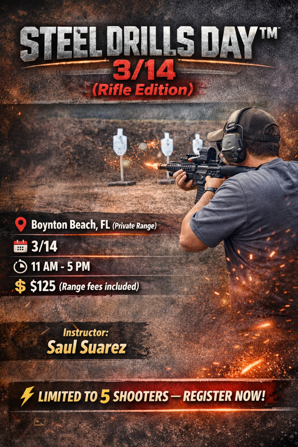 STEEL DRILLS DAY™ 3/14 (Rifle Edition)