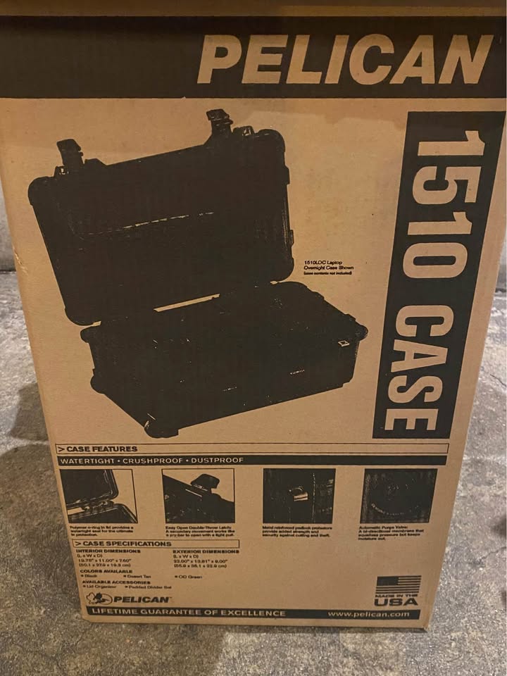 Pelican Case 1510 - ORANGE