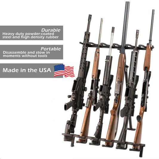 HoldUp Display Folding Gun Rack