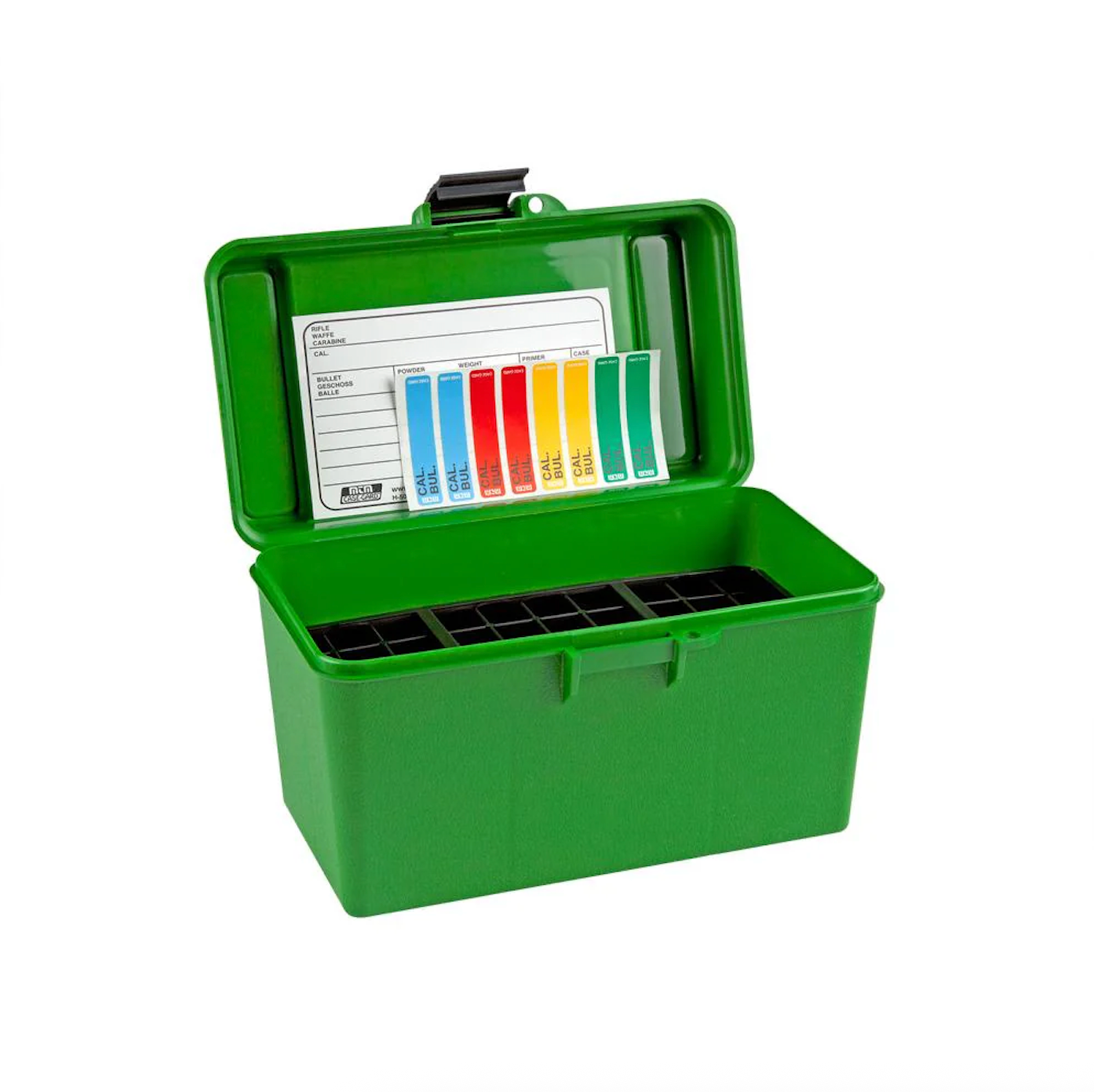 MTM 50-Round Rifle Ammo Case Box - GREEN