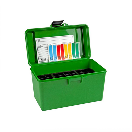 MTM 50-Round Rifle Ammo Case Box - GREEN
