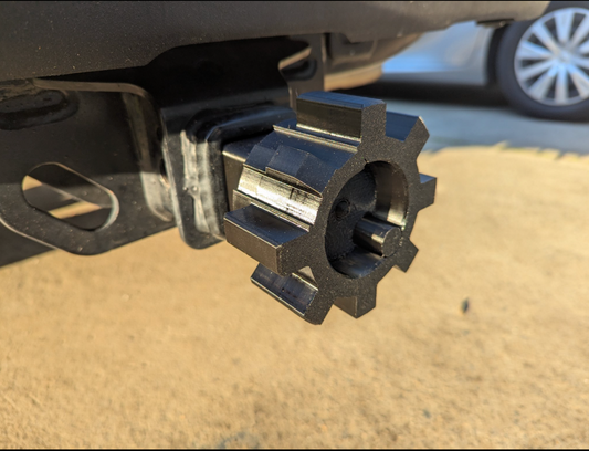 TOWING HITCH COVER - AR-15 BOLT