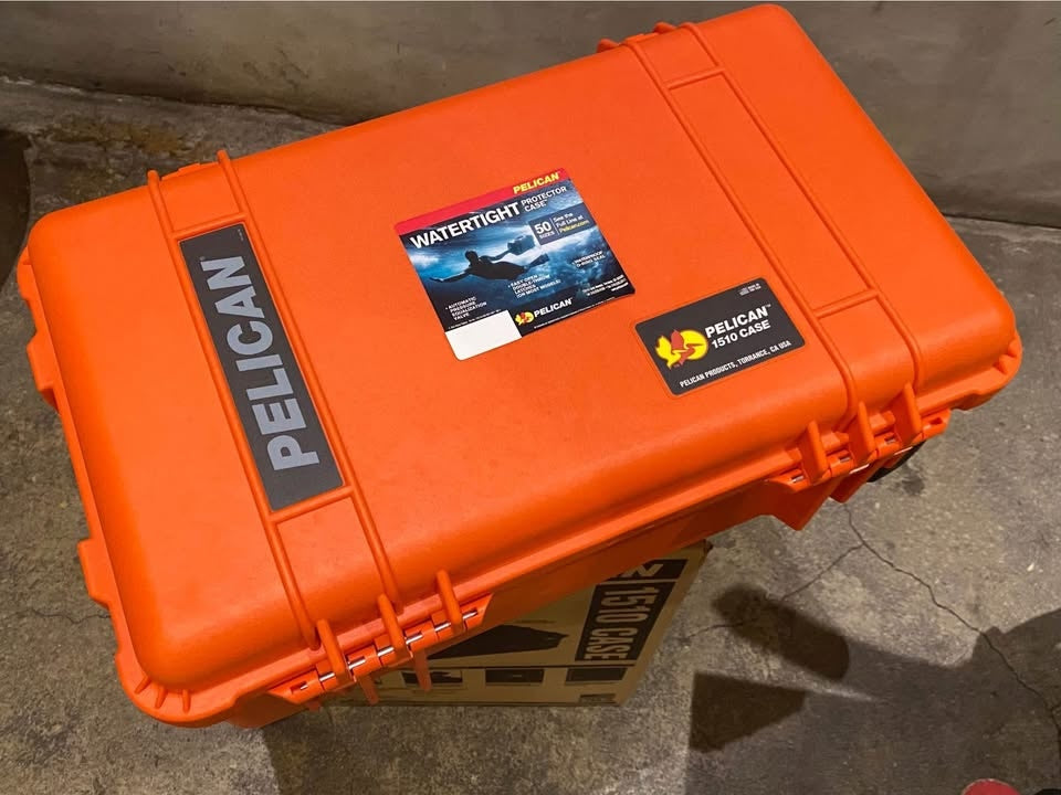 Pelican Case 1510 - ORANGE