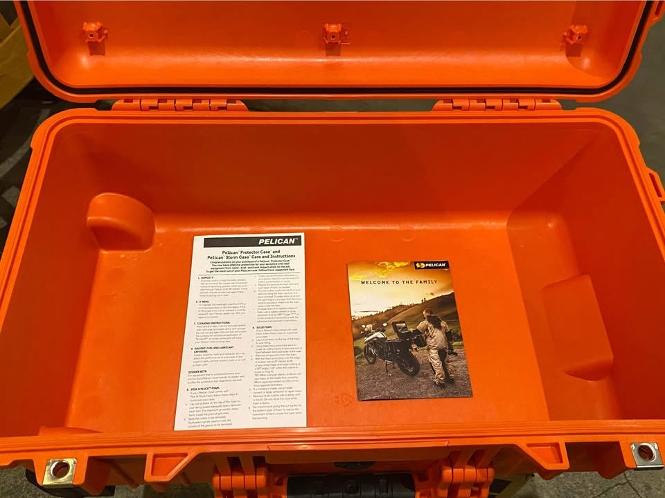 Pelican Case 1510 - ORANGE