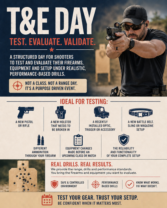 11/14 T&E - OPEN RANGE DAY
