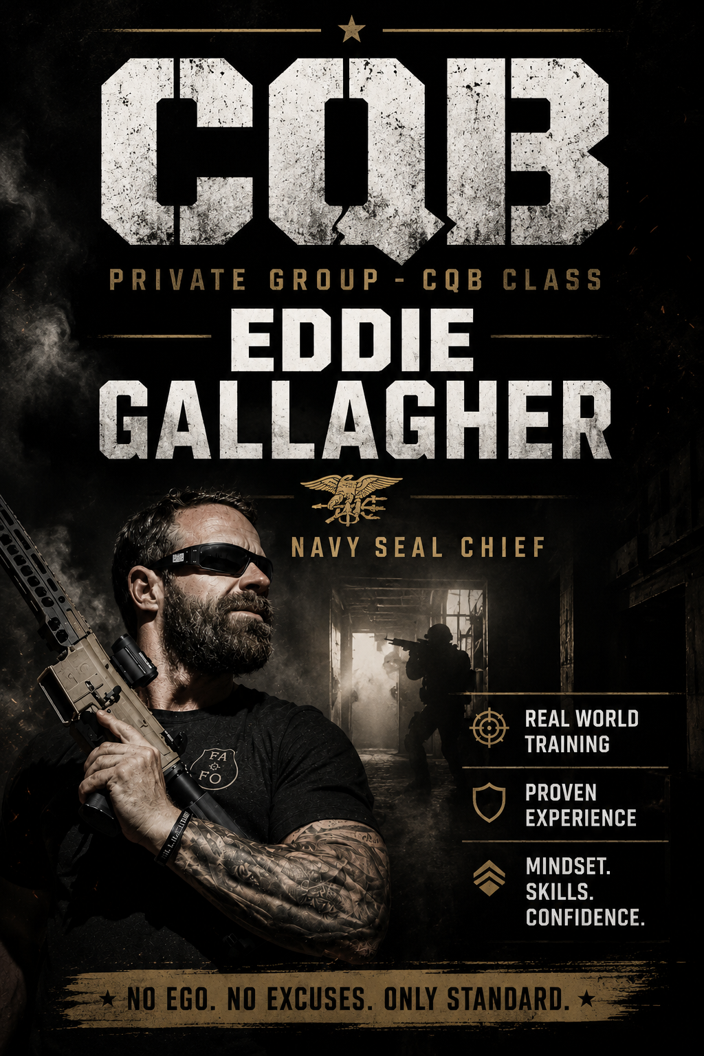 2-DAY ALL-INCLUSIVE CQB with Eddie Gallagher