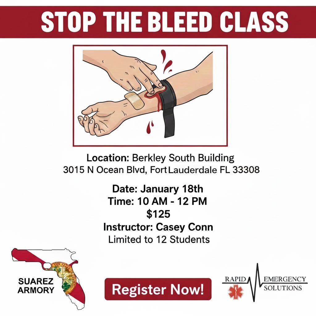 STOP THE BLEED Class 1/18
